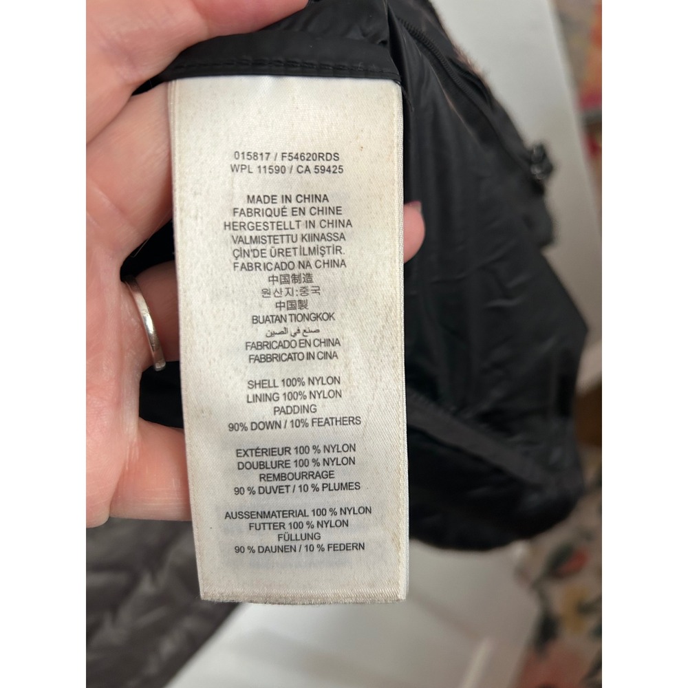 Tumi Black Packable Down Puffer Jacket Women Full… - image 5